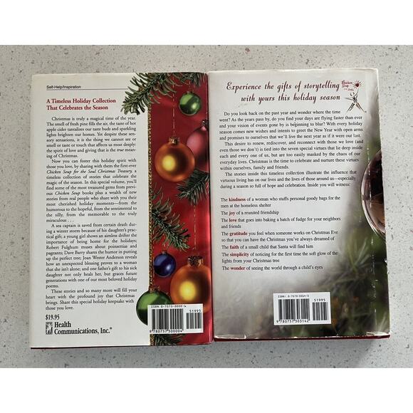 Chicken Soup for the Soul: Christmas Treasury & The Book of Christmas Virtues - Picture 2 of 5